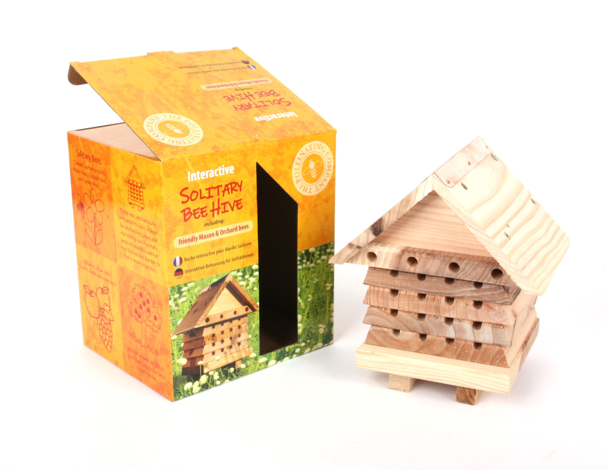 Wildlife World Ruche pour Abeilles Solitaires Interactive 